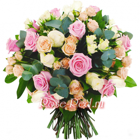 Спасибо за любовь Букет роз